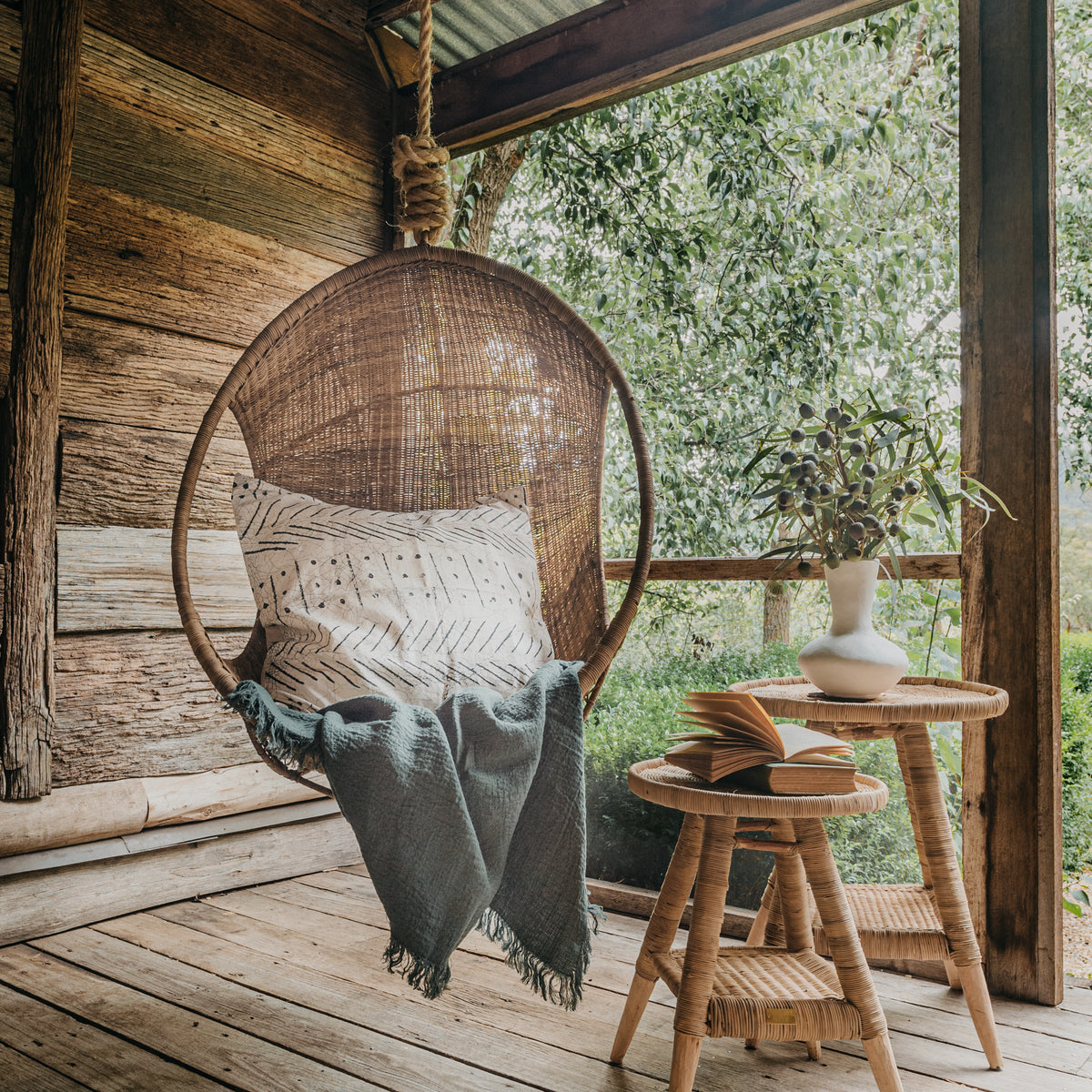 Malawi Hanging Chair Rope  Coastal Drift Artisan Homewares