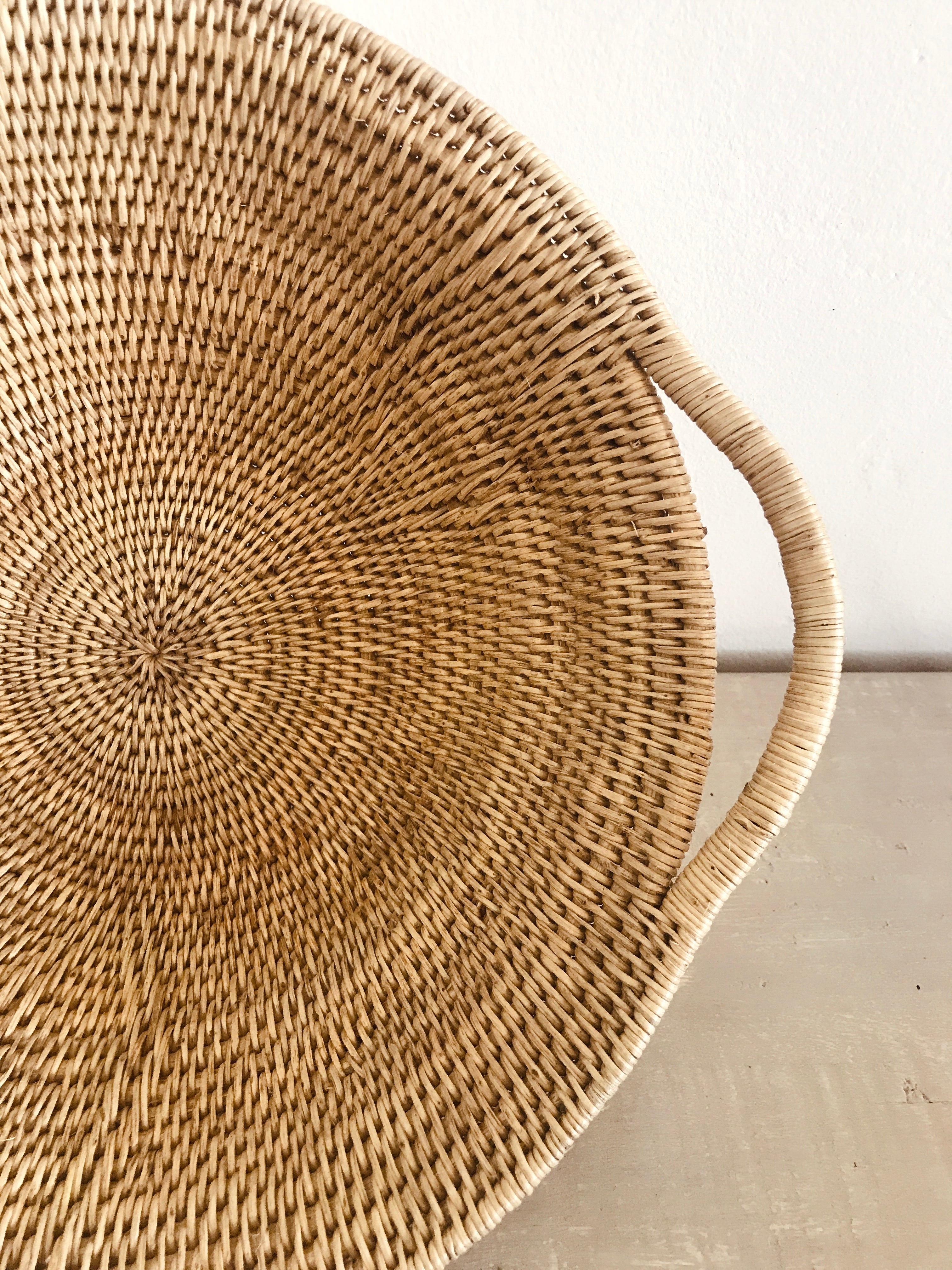 Serenje Woven Rattan Bowl