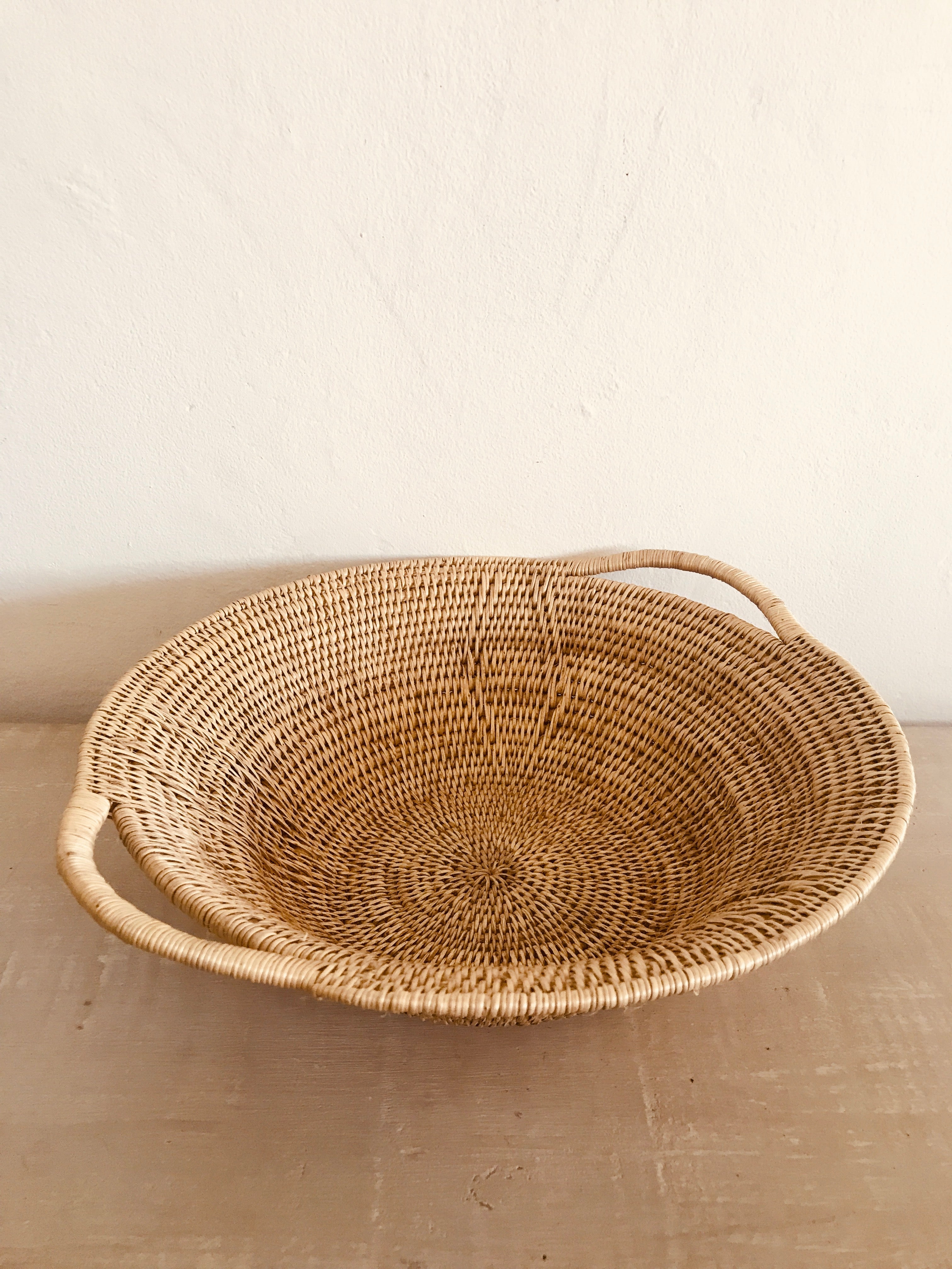 Serenje Woven Rattan Bowl