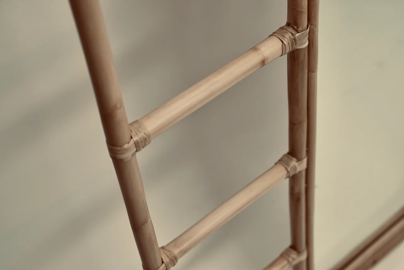 Ibu Bamboo Ladder Mirror